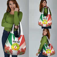 Personalized Madagasikara Grocery Bag Seal With Poinciana