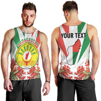 Personalized Madagasikara Men Tank Top Seal With Poinciana