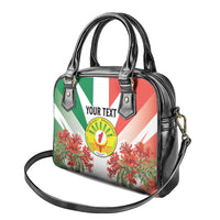 Personalized Madagasikara Shoulder Handbag Seal With Poinciana