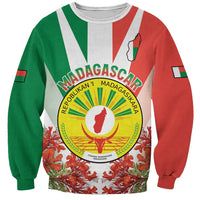 Personalized Madagasikara Sweatshirt Seal With Poinciana