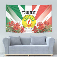 Personalized Madagasikara Tapestry Seal With Poinciana