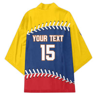 Custom Venezuela Baseball Champions Kimono Vinotinto Glory 2026