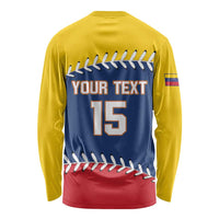 Custom Venezuela Baseball Champions Long Sleeve Shirt Vinotinto Glory 2026