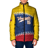 Custom Venezuela Baseball Champions Padded Jacket Vinotinto Glory 2026