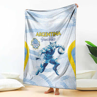 Argentina Rugby Custom Blanket Pumas Mascot - Sporty Style