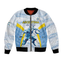 Argentina Rugby Custom Bomber Jacket Pumas Mascot - Sporty Style