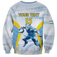 Argentina Rugby Custom Sweatshirt Pumas Mascot - Sporty Style