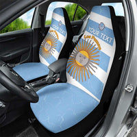 Argentina Rugby Custom Car Seat Cover Go Los Pumas