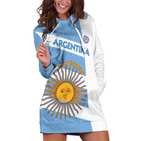 Argentina Rugby Custom Hoodie Dress Go Los Pumas