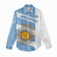 Argentina Rugby Custom Women Casual Shirt Go Los Pumas