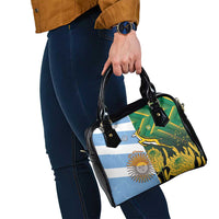South Africa and Argentina Rugby Shoulder Handbag Springboks With Los Pumas