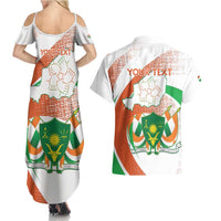 Personalised Niger Couples Matching Summer Maxi Dress and Hawaiian Shirt 1960 Jamhuriyar Nijar Independence Day
