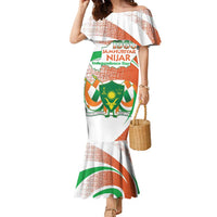 Personalised Niger Family Matching Mermaid Dress and Hawaiian Shirt 1960 Jamhuriyar Nijar Independence Day