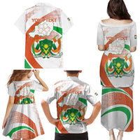 Personalised Niger Family Matching Puletasi and Hawaiian Shirt 1960 Jamhuriyar Nijar Independence Day