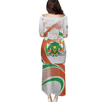 Personalised Niger Family Matching Puletasi and Hawaiian Shirt 1960 Jamhuriyar Nijar Independence Day