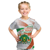 Personalised Niger Kid T Shirt 1960 Jamhuriyar Nijar Independence Day