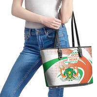Niger Leather Tote Bag 1960 Jamhuriyar Nijar Independence Day