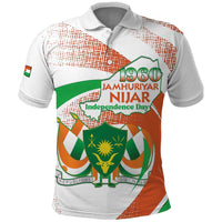 Personalised Niger Polo Shirt 1960 Jamhuriyar Nijar Independence Day