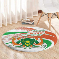 Niger Round Carpet 1960 Jamhuriyar Nijar Independence Day