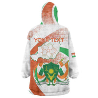 Personalised Niger Wearable Blanket Hoodie 1960 Jamhuriyar Nijar Independence Day