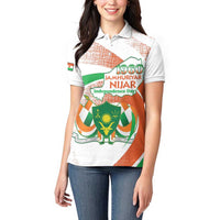 Personalised Niger Women Polo Shirt 1960 Jamhuriyar Nijar Independence Day