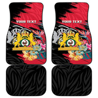 First Empire of Haiti Car Mats Haitian Coat Of Arms 1804-1806 Tropical Flowers