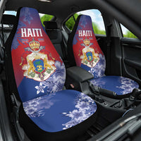 Second Empire of Haiti Car Seat Cover Imperial Coat Of Arms 1849-1859 Tropical Flowers