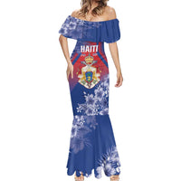 Personalised Second Empire of Haiti Mermaid Dress Imperial Coat Of Arms 1849-1859 Tropical Flowers