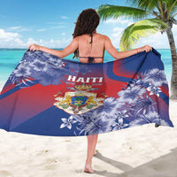 Second Empire of Haiti Sarong Imperial Coat Of Arms 1849-1859 Tropical Flowers