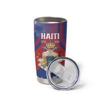 Personalised Second Empire of Haiti Tumbler Cup Imperial Coat Of Arms 1849-1859 Tropical Flowers