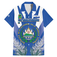 El Salvador Family Matching Mermaid Dress and Hawaiian Shirt Turquoise-Browed Motmot With Coat Of Arms - Wonder Print Shop