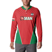 Custom Oman Cricket Button Sweatshirt We Are Champions - Wonder Print Shop