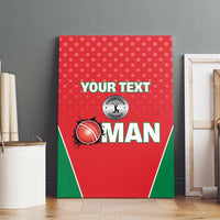 Custom Oman Cricket Canvas Wall Art We Are Champions - Wonder Print Shop