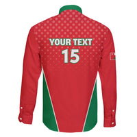 Custom Oman Cricket Family Matching Off The Shoulder Long Sleeve Dress and Hawaiian Shirt We Are Champions - Wonder Print Shop