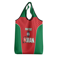 Custom Oman Cricket Grocery Bag We Are Champions
