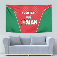 Custom Oman Cricket Tapestry We Are Champions - Wonder Print Shop