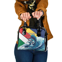 Personalised Seychelle Sailfish Shoulder Handbag With Coat Of Arms