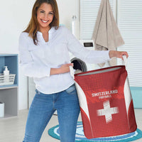Switzerland Football 2026 Laundry Basket Hopp Schwiiz - Wonder Print Shop