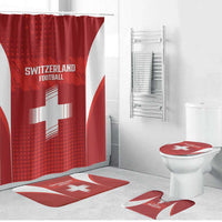 Switzerland Football 2026 Bathroom Set Hopp Schwiiz - Wonder Print Shop