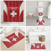 Switzerland Football 2026 Bathroom Set Hopp Schwiiz - Wonder Print Shop