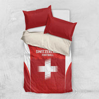 Switzerland Football 2026 Bedding Set Hopp Schwiiz - Wonder Print Shop