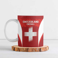 Custom Switzerland Football 2026 Ceramic Mug Hopp Schwiiz - Wonder Print Shop