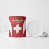Custom Switzerland Football 2026 Ceramic Mug Hopp Schwiiz - Wonder Print Shop