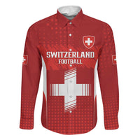 Custom Switzerland Football 2026 Family Matching Tank Maxi Dress and Hawaiian Shirt Hopp Schwiiz - Wonder Print Shop