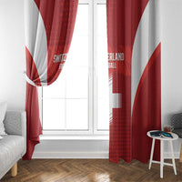Switzerland Football 2026 Window Curtain Hopp Schwiiz - Wonder Print Shop