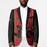 Custom Angola Football Blazer Come On Palancas Negras - Wonder Print Shop