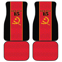 Custom Angola Football Car Mats Come On Palancas Negras - Wonder Print Shop