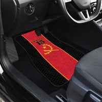 Custom Angola Football Car Mats Come On Palancas Negras - Wonder Print Shop