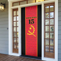Custom Angola Football Door Cover Come On Palancas Negras - Wonder Print Shop