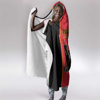 Angola Football Hooded Blanket Come On Palancas Negras - Wonder Print Shop